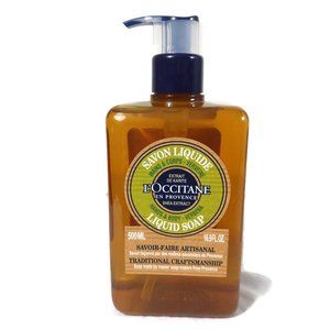 L'Occitane Shea Verbena Hand & Body Liquid Soap 500ml NEW